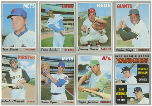 1970 Topps Baseball High Grade Complete Set (720)